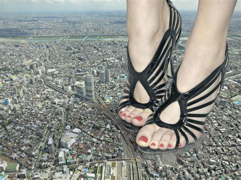 giantessfeet, feet, giantess / DIVINE PUNISHMENT .